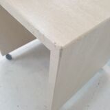 Set of 3 Italian Travertine Nesting Tables, 1980s