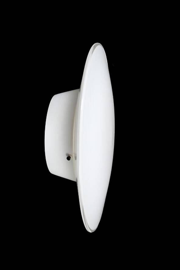 Early Louis Poulsen / Arne Jacobsen "Eklipta" 35cm wall lamp / 1960s / Mid-century Danish modern design