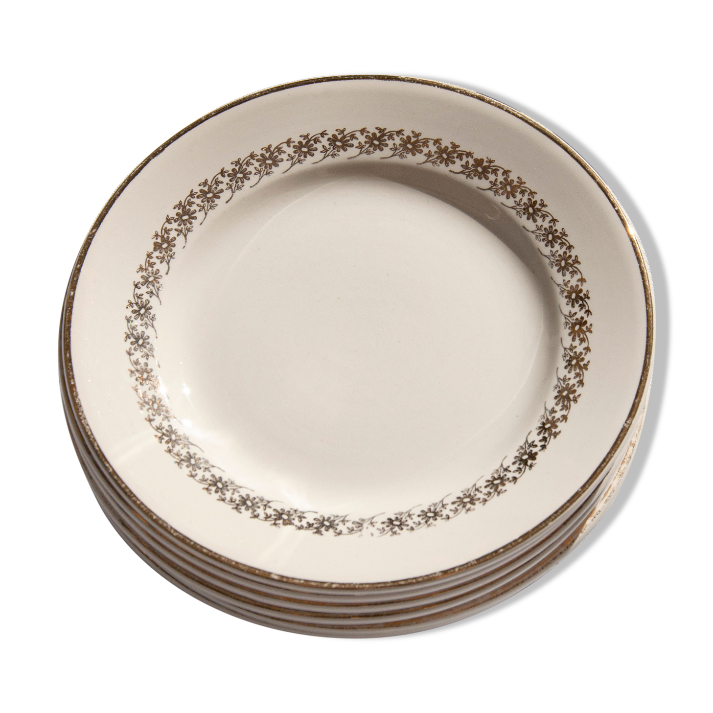 Digoin & Sarreguemines dessert plates