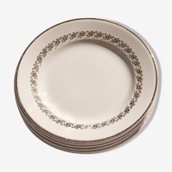 Digoin & Sarreguemines dessert plates