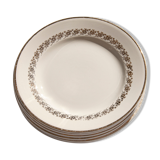 Digoin & Sarreguemines dessert plates