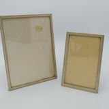 Gilded frames with curved glass, Denmark - 50s