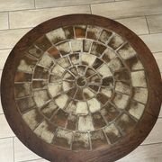 Table basse céramique design vintage années 60
