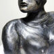 Buste de femme en céramique, XXème s.