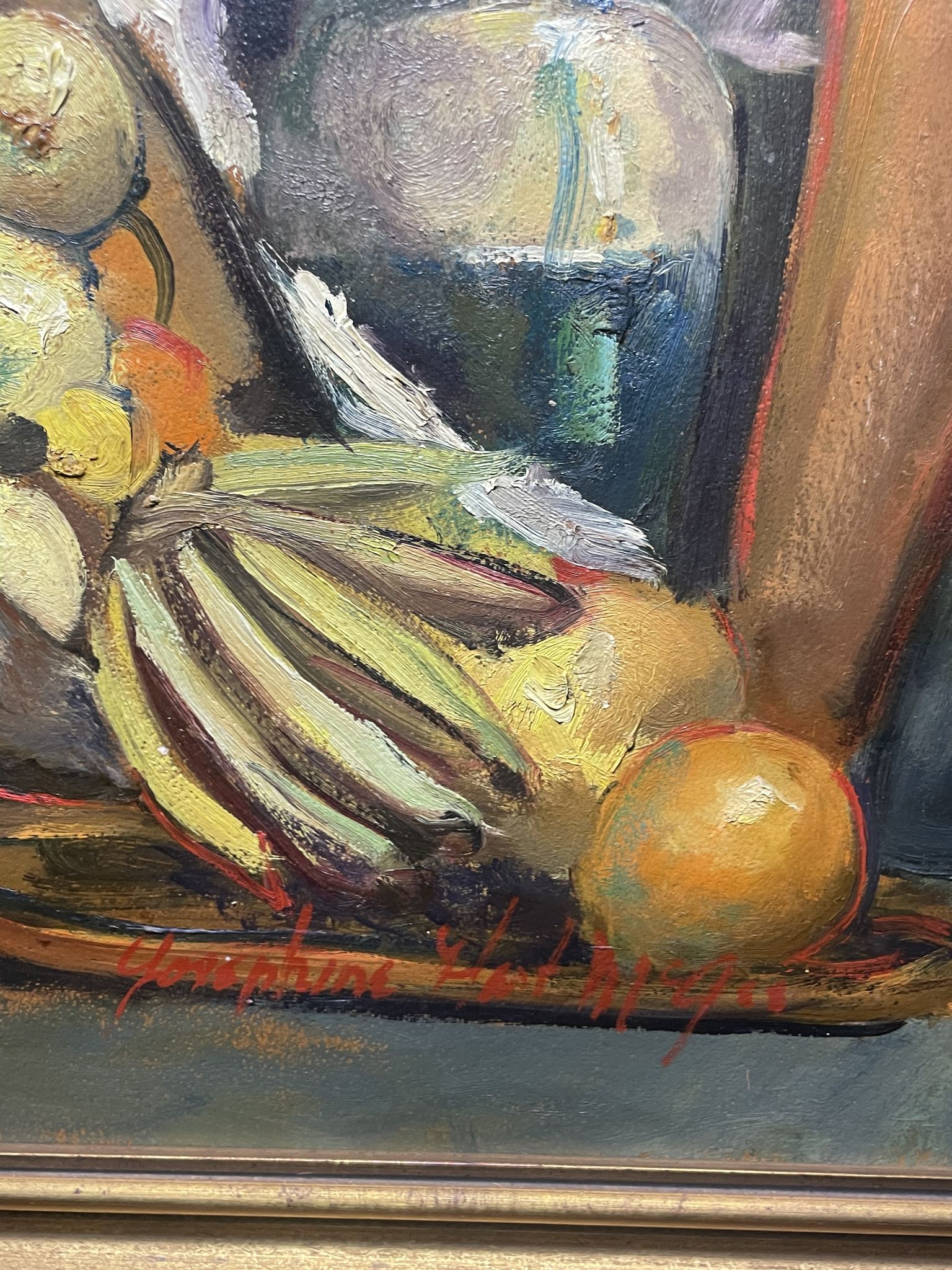 Huile sur toile