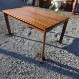 Scandinavian extendable teak table from the 60s