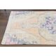 Vintage Turkish Oushak Handmade Wool Cotton Orange Area Rug 100x195
