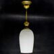 Art Deco style pendant lamp, Poland, 1950s