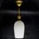 Lampe à pendentif de style Art Déco, Pologne, années 1950