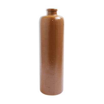 Vintage brown stoneware bottle