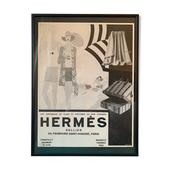 Original antique advertising Hermes