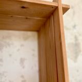 80s pine bookcase