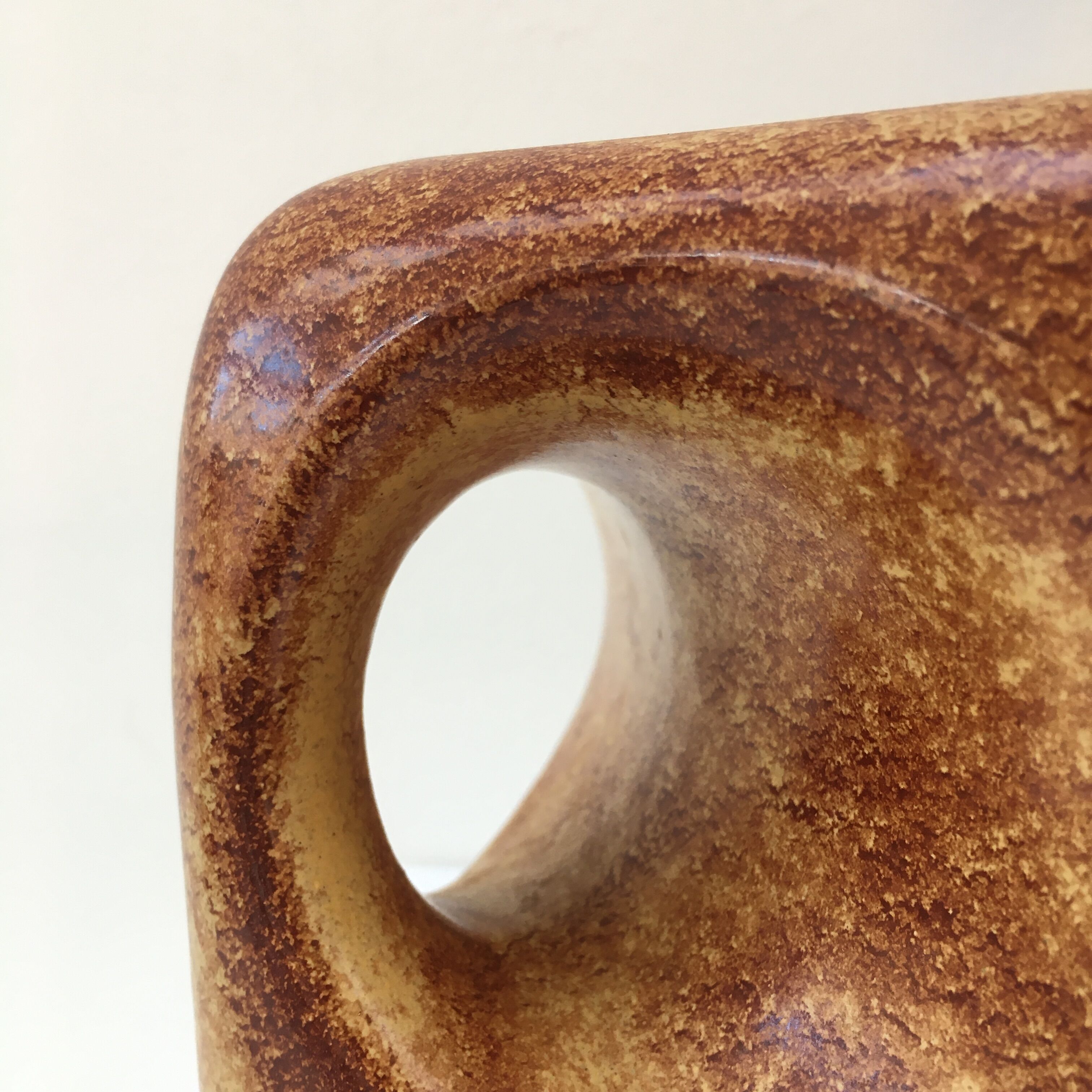 Vintage Italian ceramic vase 60s