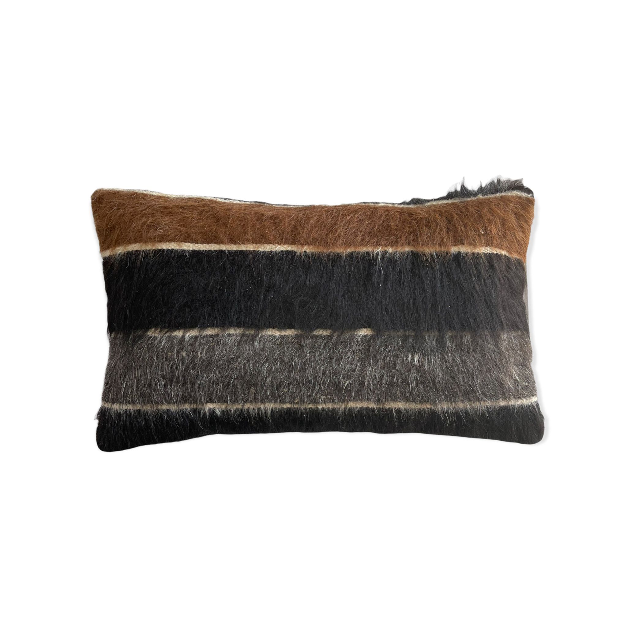 Vintage turkish kilim cushion cover, 30 x 50 cm