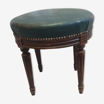 Bar leather stool