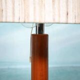 Vintage Danish design table lamp in teak Domus