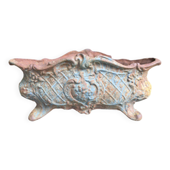 Antique cast iron planter