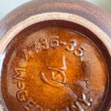 Fritz van Daalen 4736-35 Fat-Lava Vase, Vintage Mid-Century Ceramic Vase from West Germany