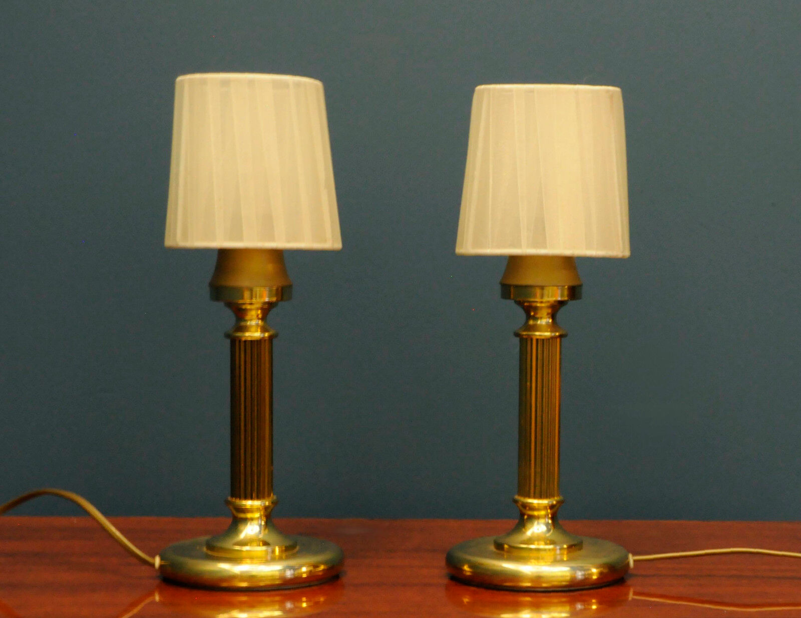 Two Hollywood Regency Lamps, Italy Massive