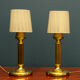 Two Hollywood Regency Lamps, Italy Massive