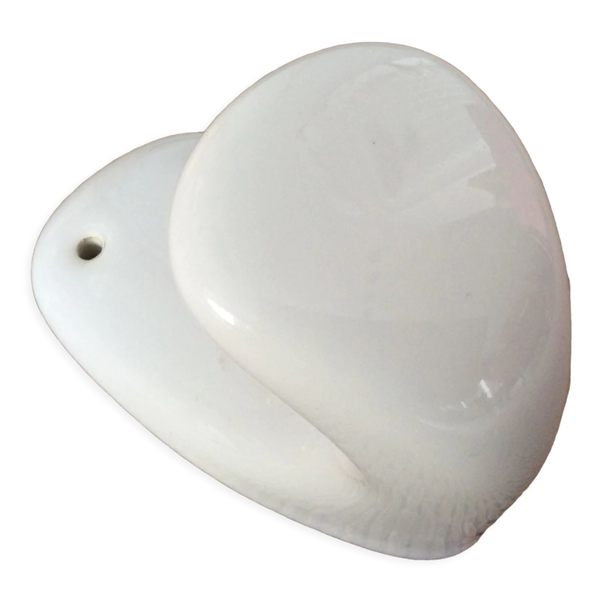 Patère en porcelaine