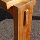 Brutalist style pine table from the 1970s.
