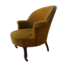 Fauteuil crapaud de style Napoléon III