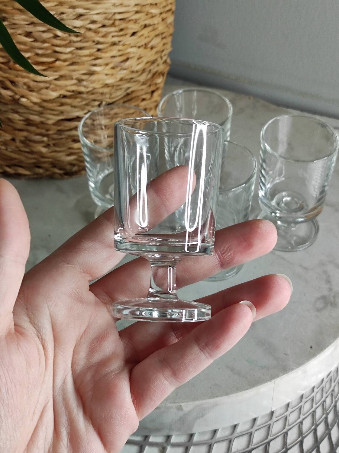 Luminarc glasses suede model