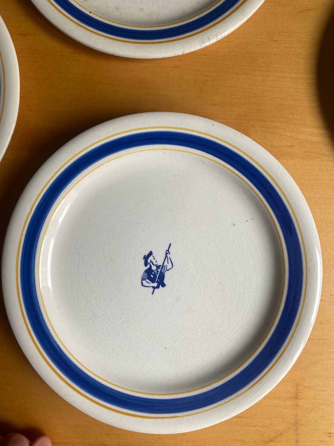 Gien - serie de 6 assiettes