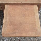 Administrative office 6 drawers 2 shelves old raw wood