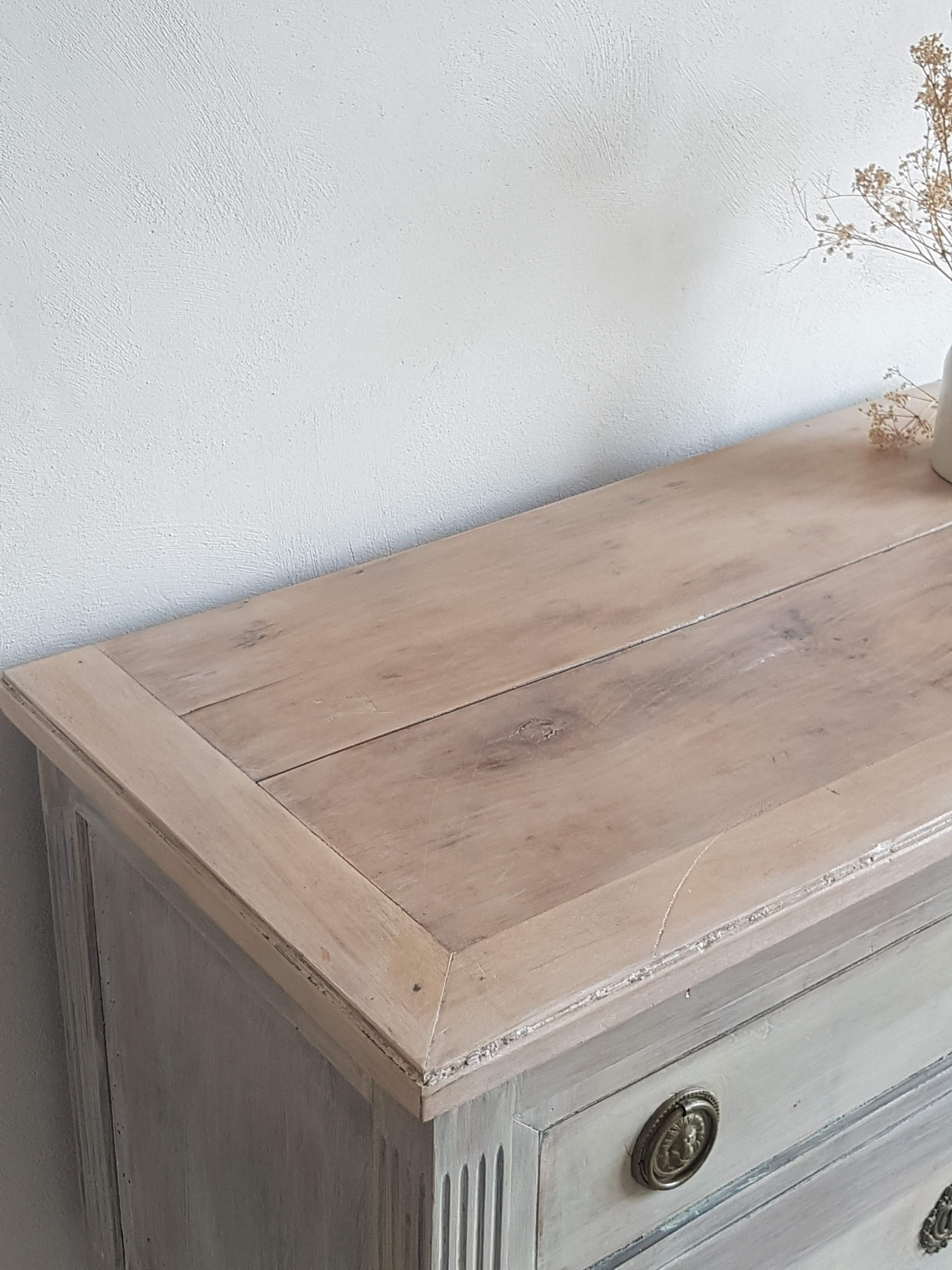 Old patinated dresser