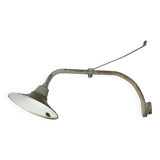Large Greek Industrial Army Wall Street Light 2 1950s