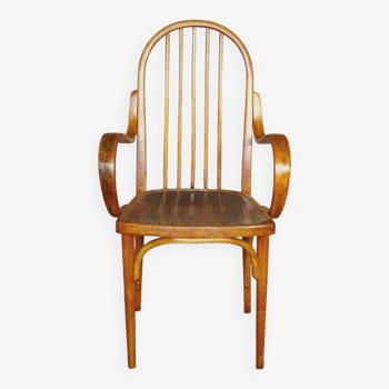 THONET armchair N°1644 1920 Art Deco, wooden seat