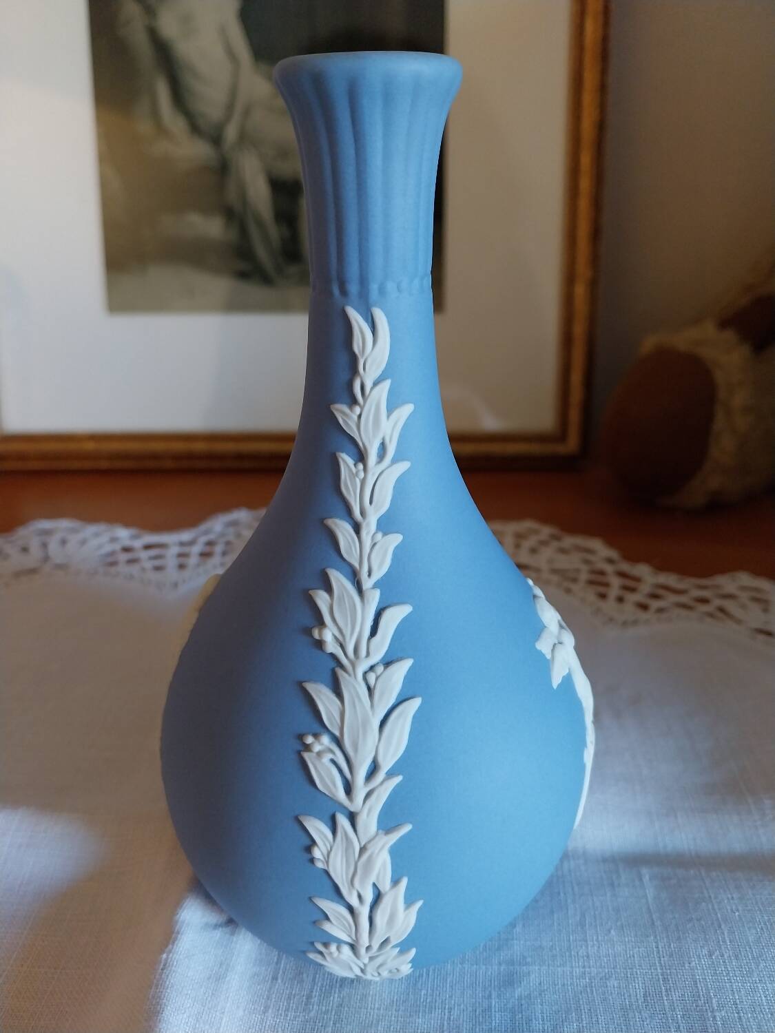 Wedgwood biscuit porcelain vase