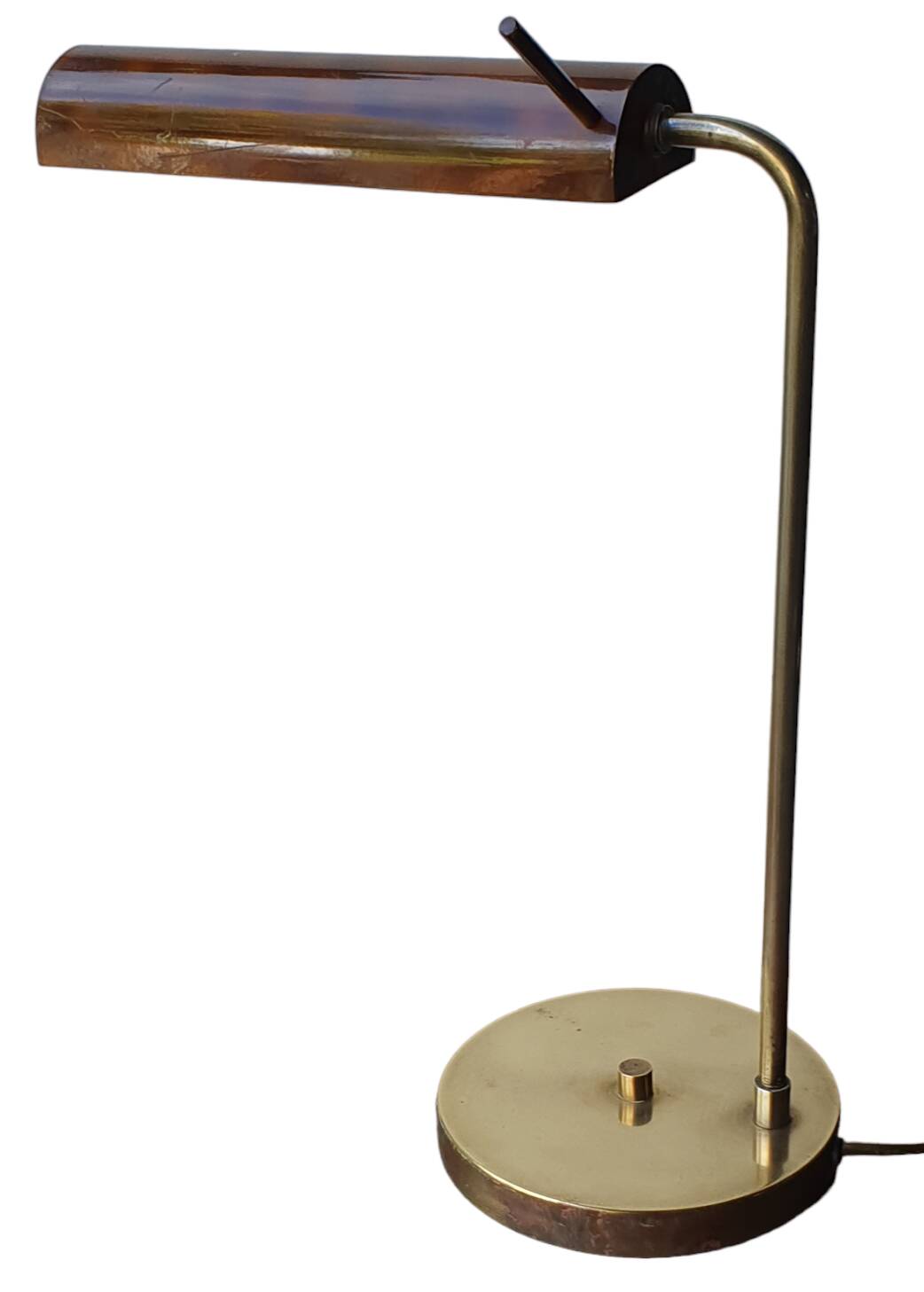 Vintage brass desk lamp