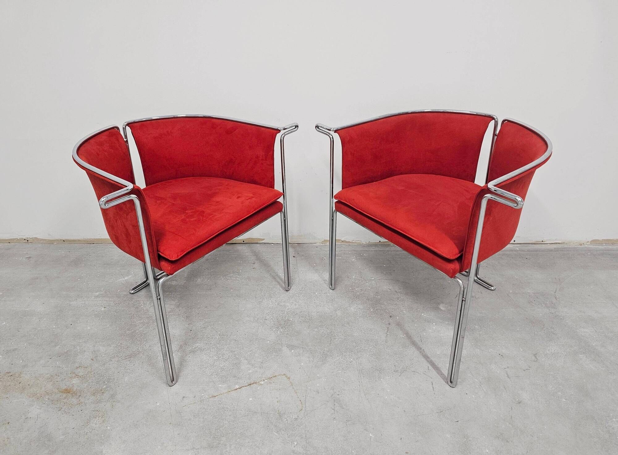 Pair of accent chairs Entelechy John Portman for Saporiti