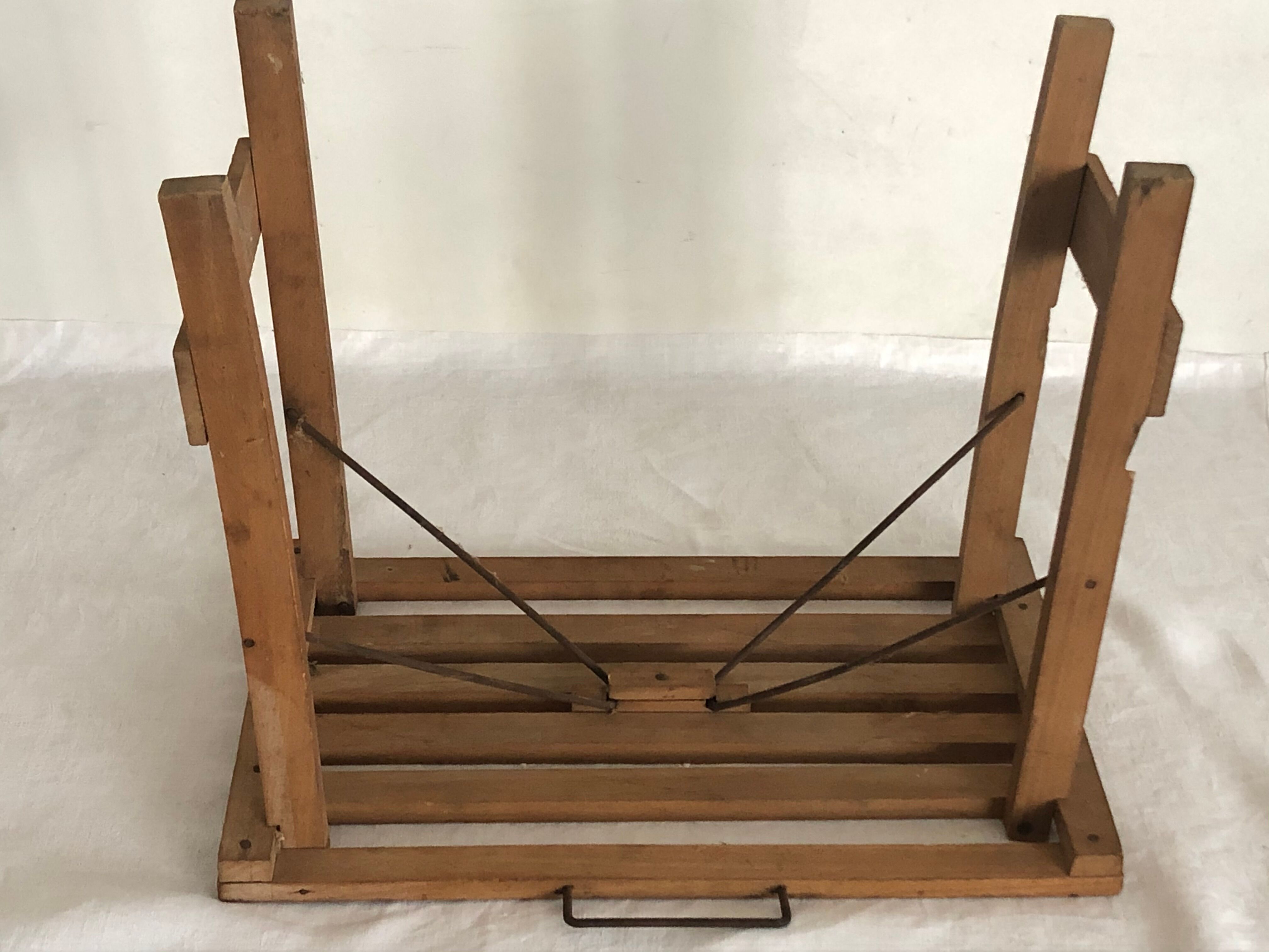 Tabouret pliant de peintre