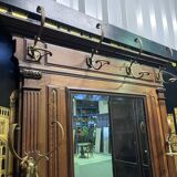 Napoleon III Walnut Coat Rack / Cloakroom