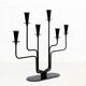 Scandinavian candle holder ystad metal 1960
