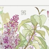 “Lilac” poster, after an Art Nouveau lithograph from 1897