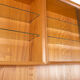 Modular wall system with Cado panels by Poul Cadovius, teak, from 1959.