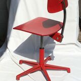 Workshop chair varnished wood Finland Ergofinn