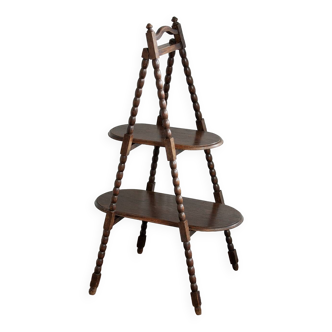 Wooden plant holder