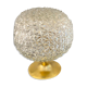 Globe lamp "diamond tips" glass