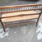 Old mulched bench