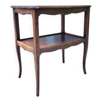 Dessert vintage shelf with curved legs