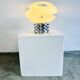 Model 1361 Sculptural Dome Glass Table Lamp By Doria Leuchten, Germany 1970S