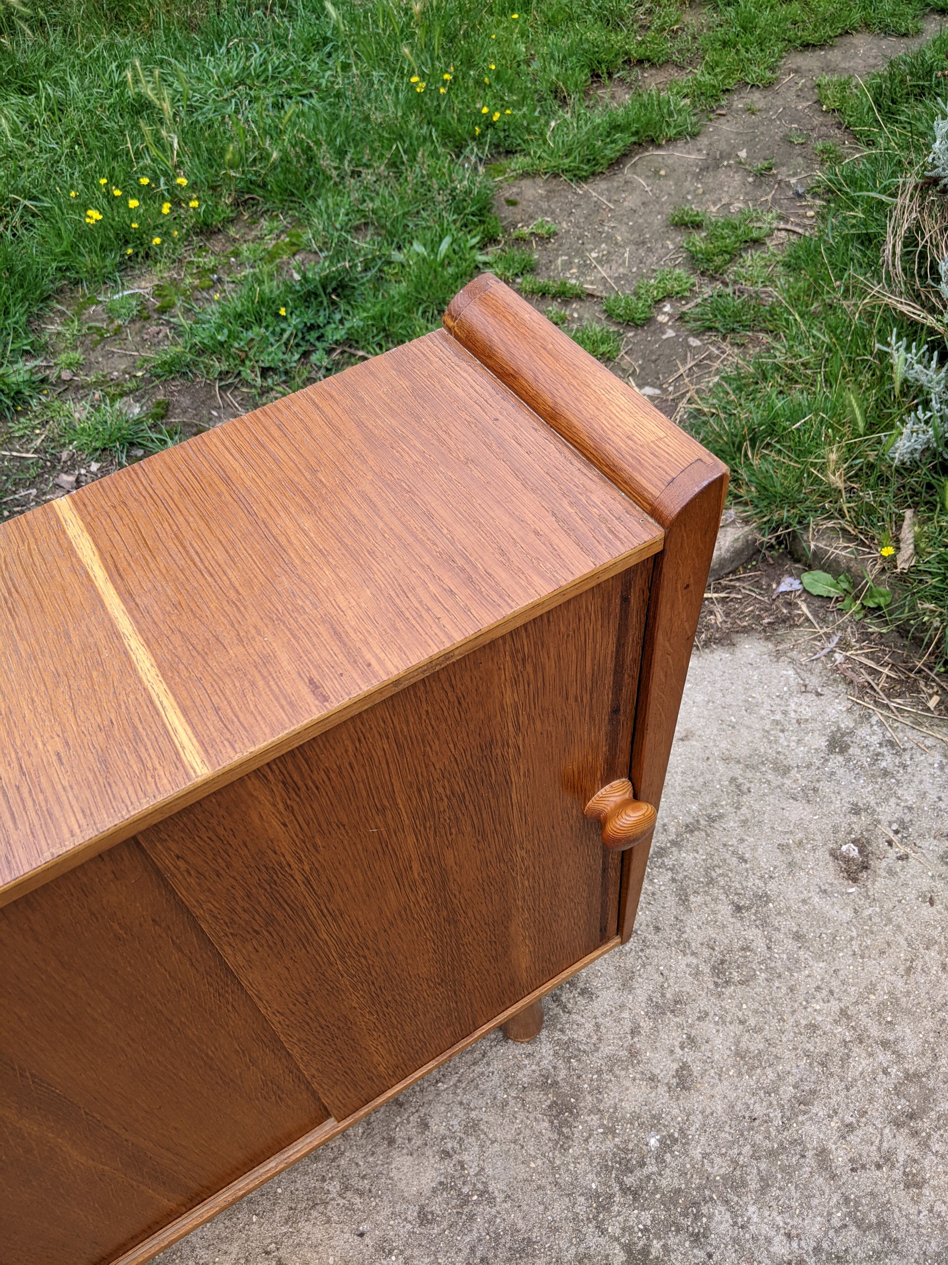 Old vintage Scandinavian doll wardrobe circa 1970