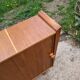 Old vintage Scandinavian doll wardrobe circa 1970