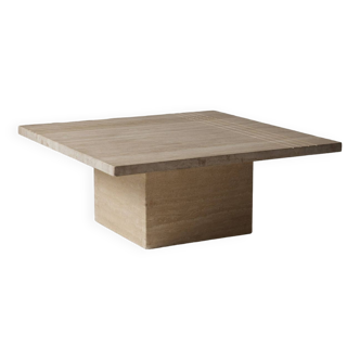 Table basse en travertin